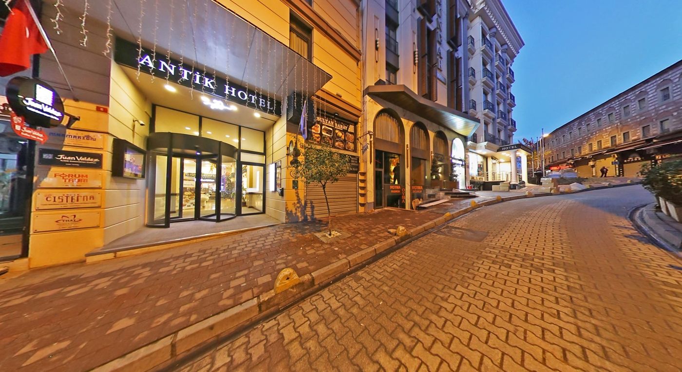 Antik Otel görünümü